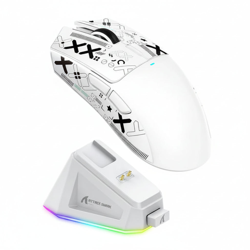 MOUSE GAMER ATTACK SHARK X11 EDICIÓN ESPECIAL