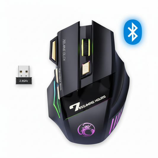 Mouse gamer Dual Mode con Bluetooth y receptor USB